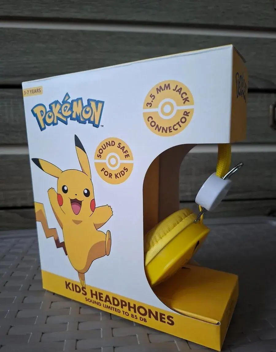 Sluchátka Pokémon pro děti 3-7 let