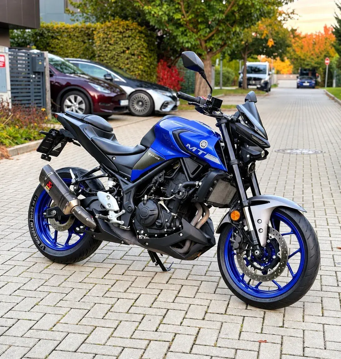 Yamaha MT-03 ABS – 2020 | 14 080 km | Akrapovič | A2