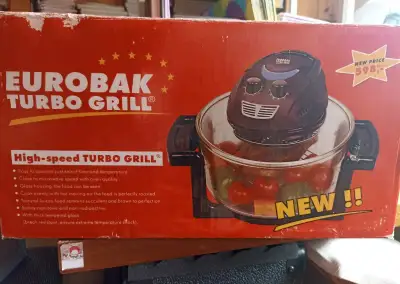NEPOUŽITÝ Eurobak turbo grill