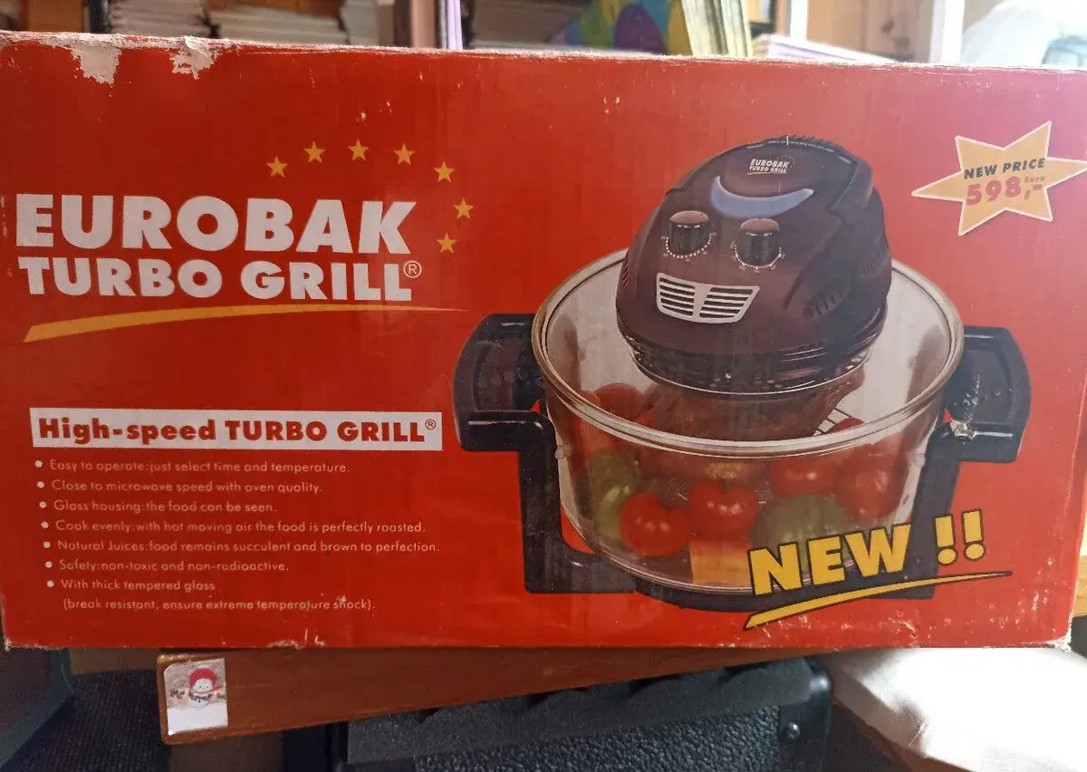 NEPOUŽITÝ Eurobak turbo grill