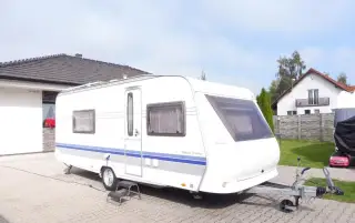 Hobby Prestige 540 WLU R.V. 2007 Velká koupelna + mover