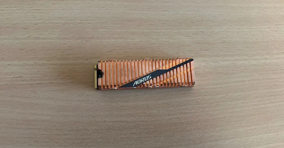 M.2 GIGABYTE NVMe Gen4 SSD 500GB - 5000/2500MB/s