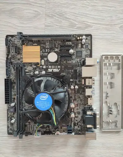 Základní deska ASUS H110M-R s procesorem intel pentium