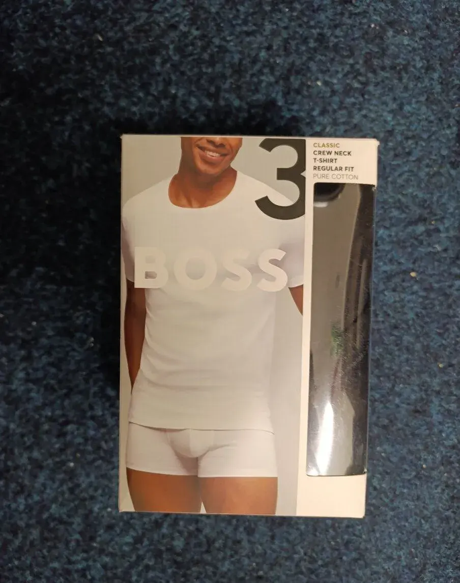 3x Pánská trička HUGO BOSS Classic, XL (3-pack)