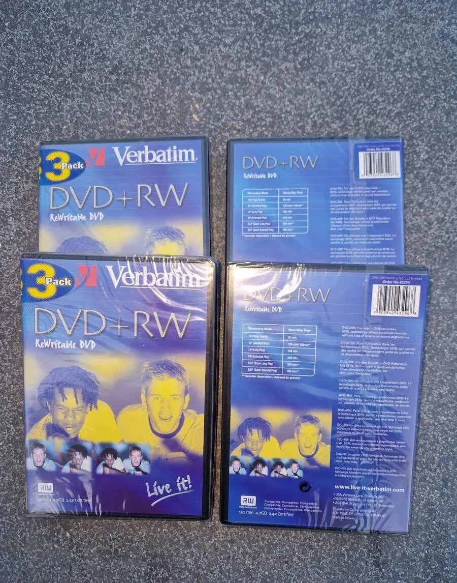 Média DVD+RW