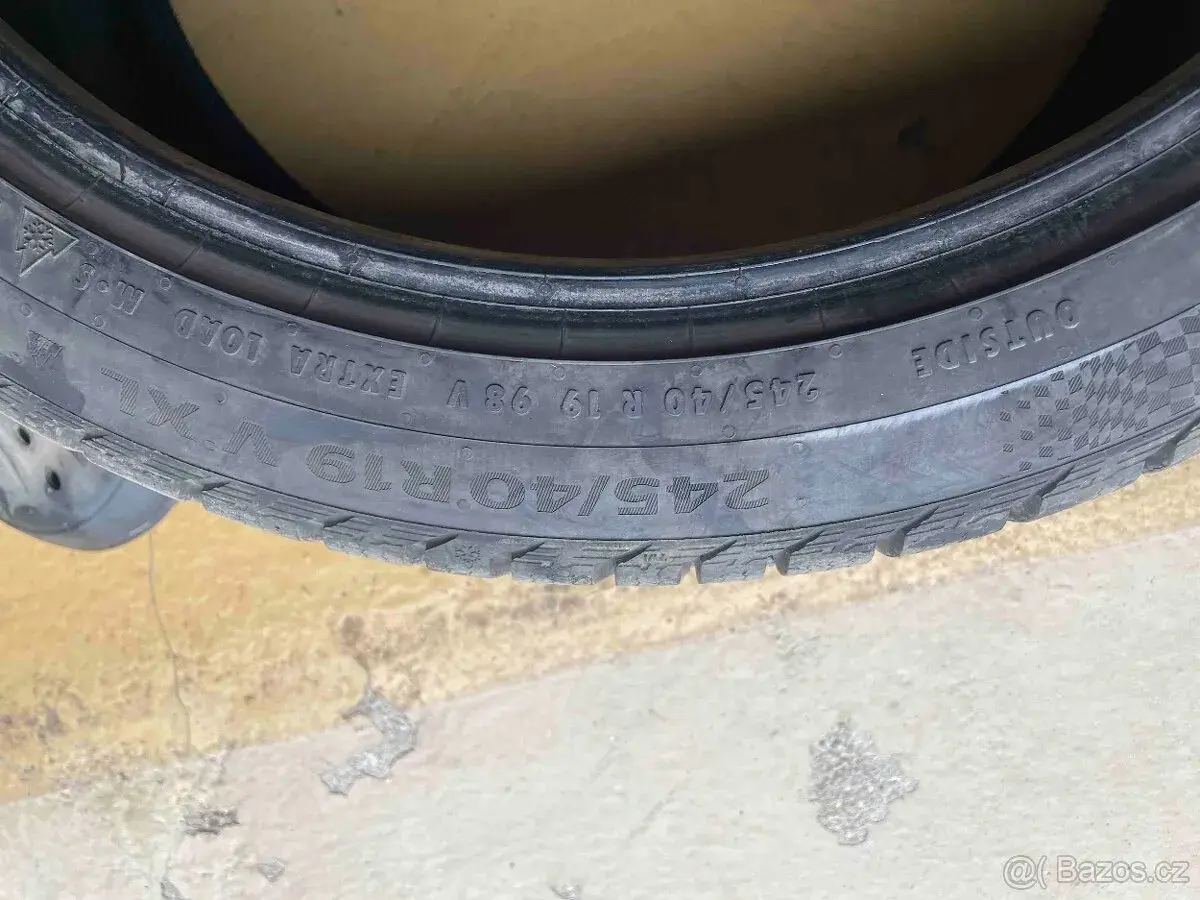 zimní pneu 245/40 R19 Continental