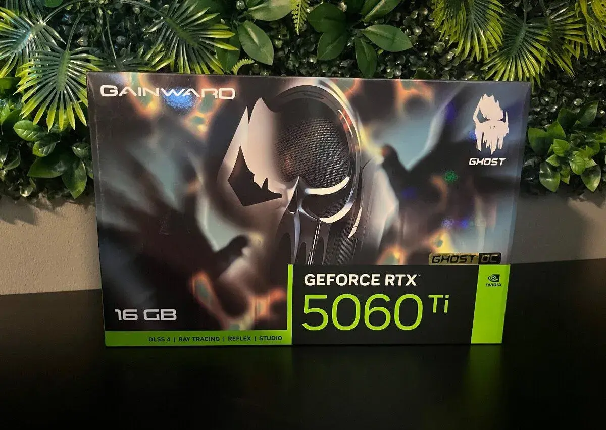 Nová Gainward GeForce RTX 5060 Ti Ghost OC 16GB – Záruka Alz