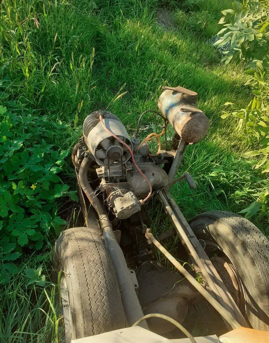 Malotraktor domácí výroby