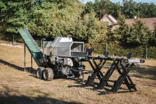 Štípací poloautomat CS-500 PRO - 30t, 50cm, joystick, hybrid
