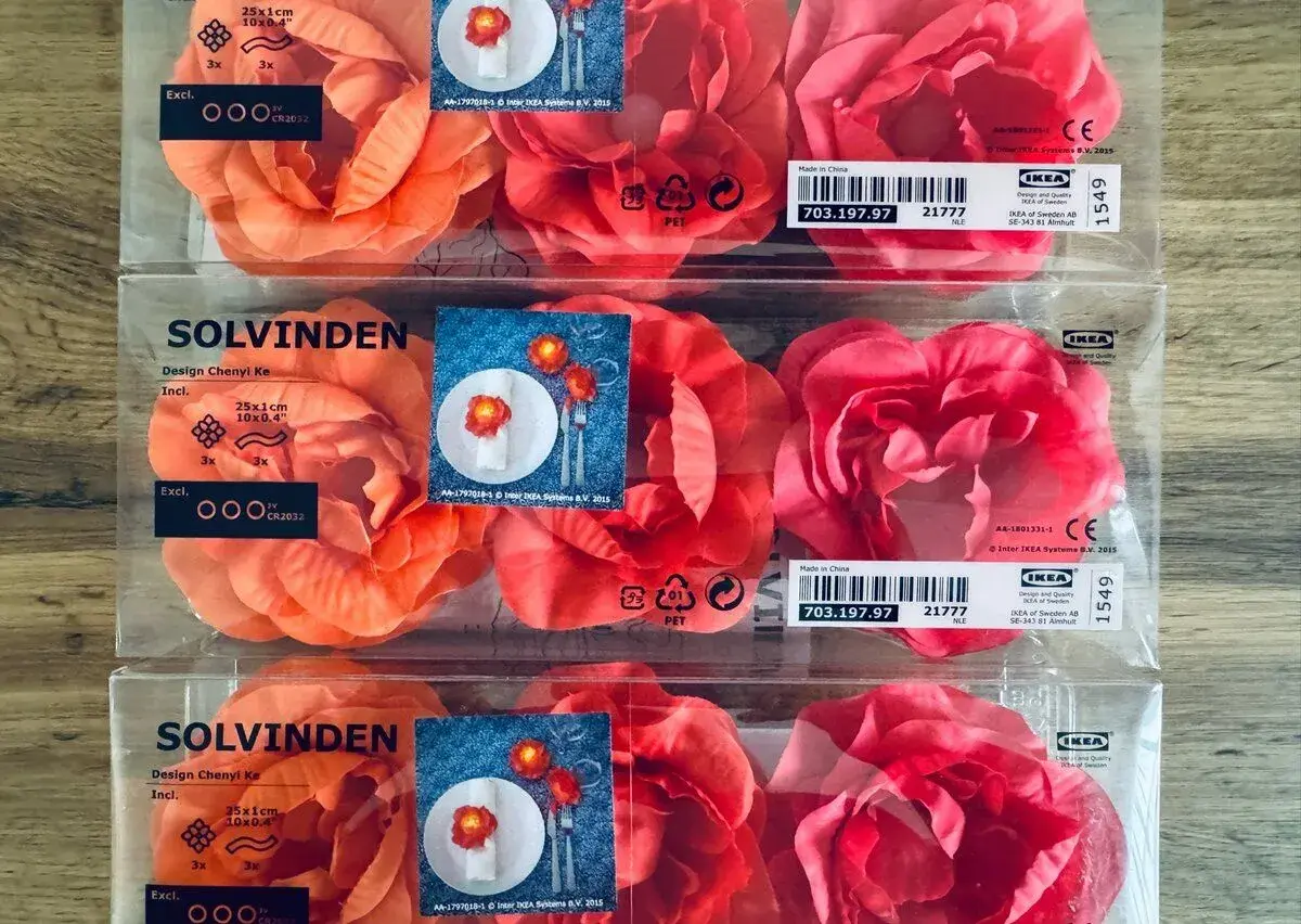 IKEA SOLVINDEN dekorativní LED osvětlení