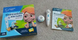 Elektronické Albi knihy s mluvící tužkou
