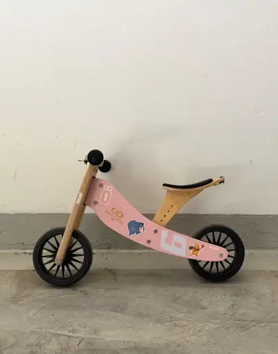 Kinderfeets kolo odrazedlo ruzove