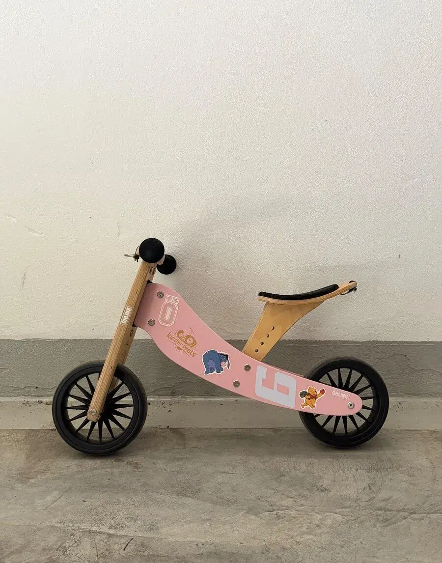Kinderfeets kolo odrazedlo ruzove
