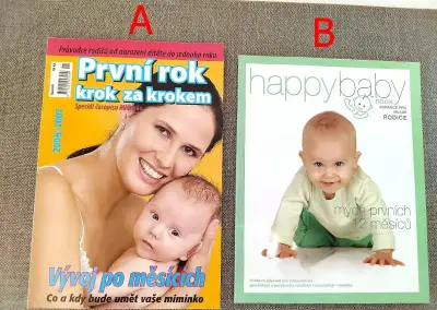 Knížky o dětech – První rok + Happy baby
