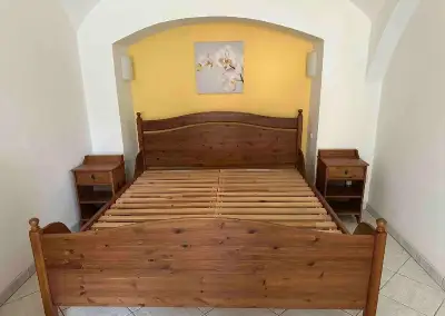 Ikea Leksvik postel, antik