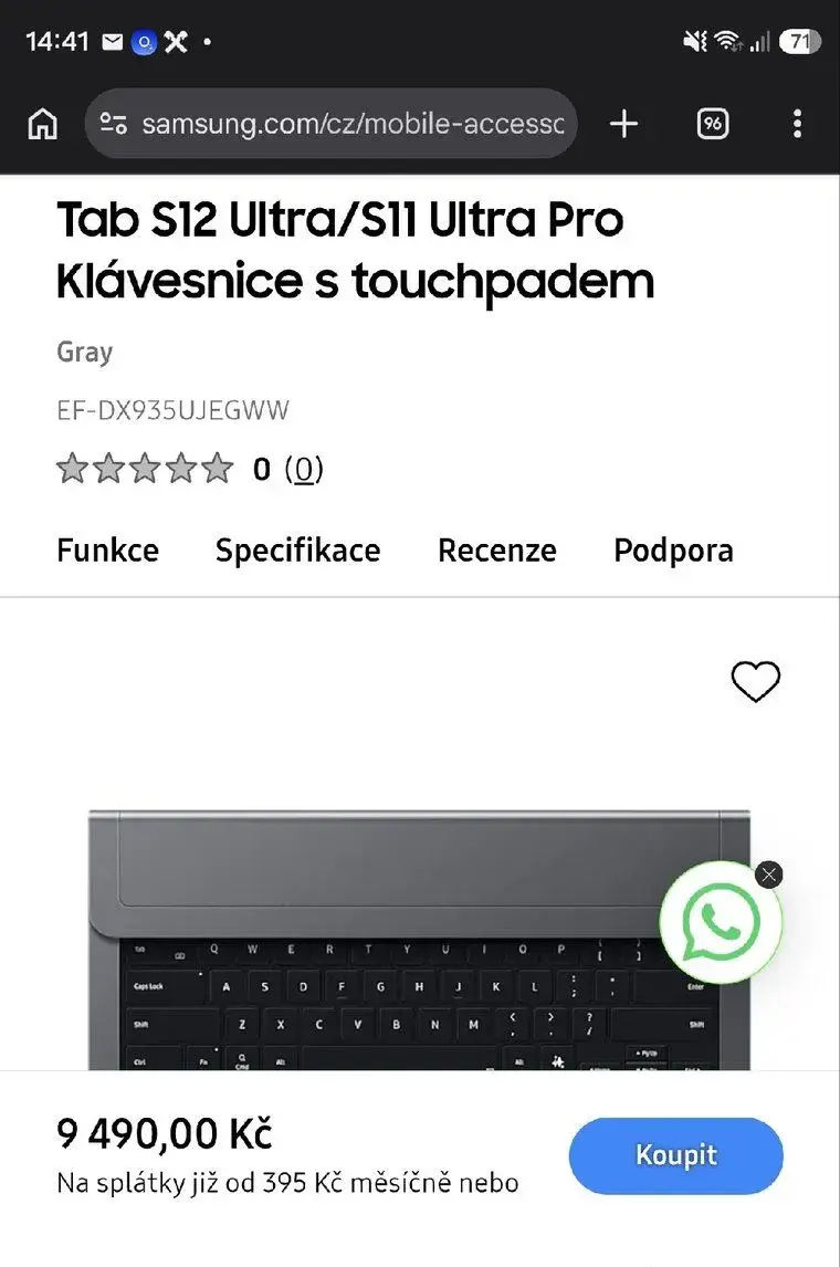 Klavesnici na Samsung galaxy tab s12 ultra