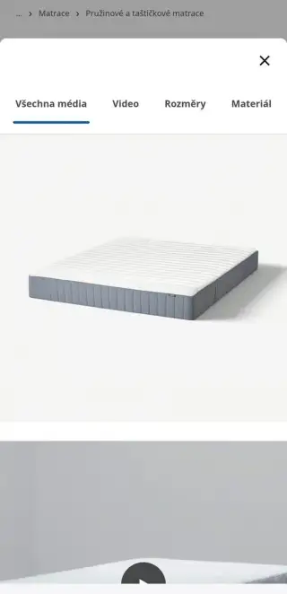 Matrace IKEA 160x200