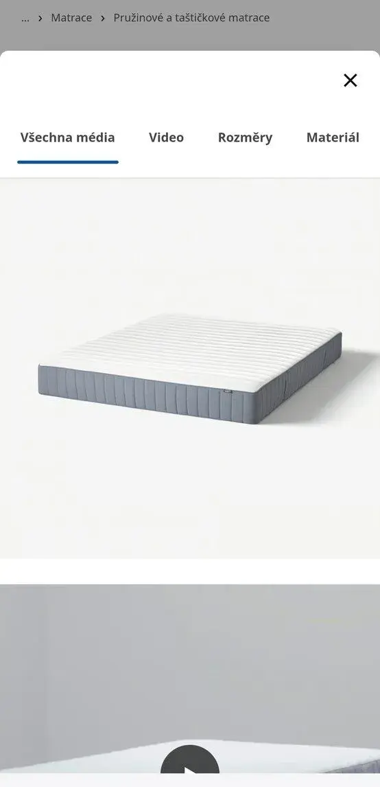Matrace IKEA 160x200