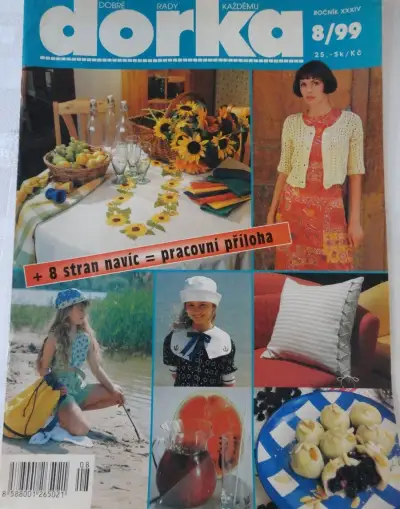 časopisy Dorka (s přílohami a vzory)