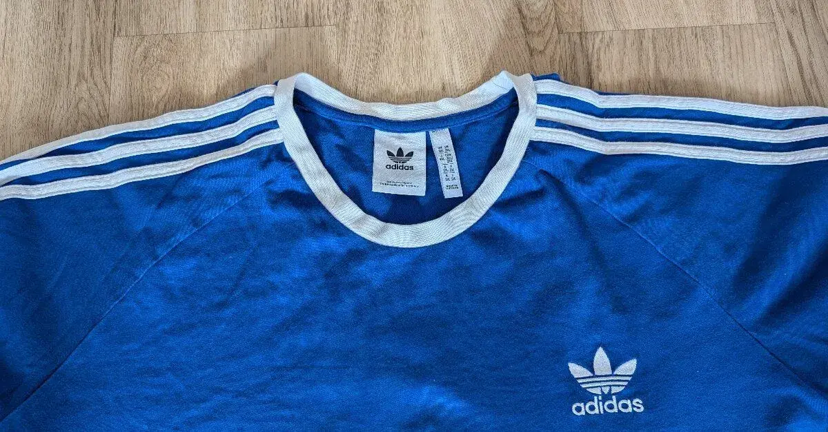 Triko s dlouhým rukávem Adidas Originals - modré