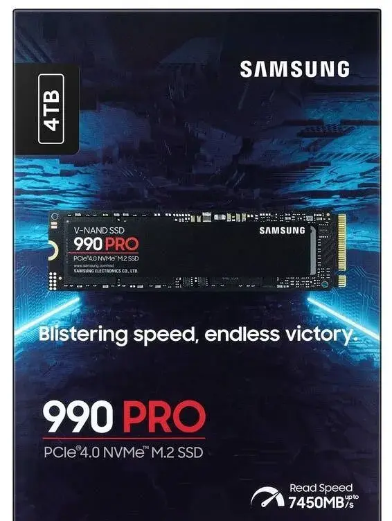 Samsung 990 PRO 4TB M.2 (MZ-V9P4T0BW)