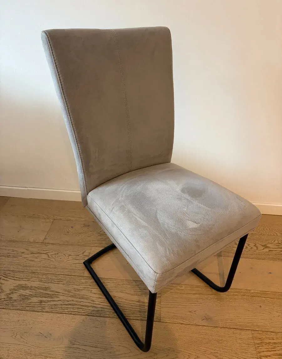 HOUPACÍ ŽIDLE, černá, světle šedá Dieter Knoll
