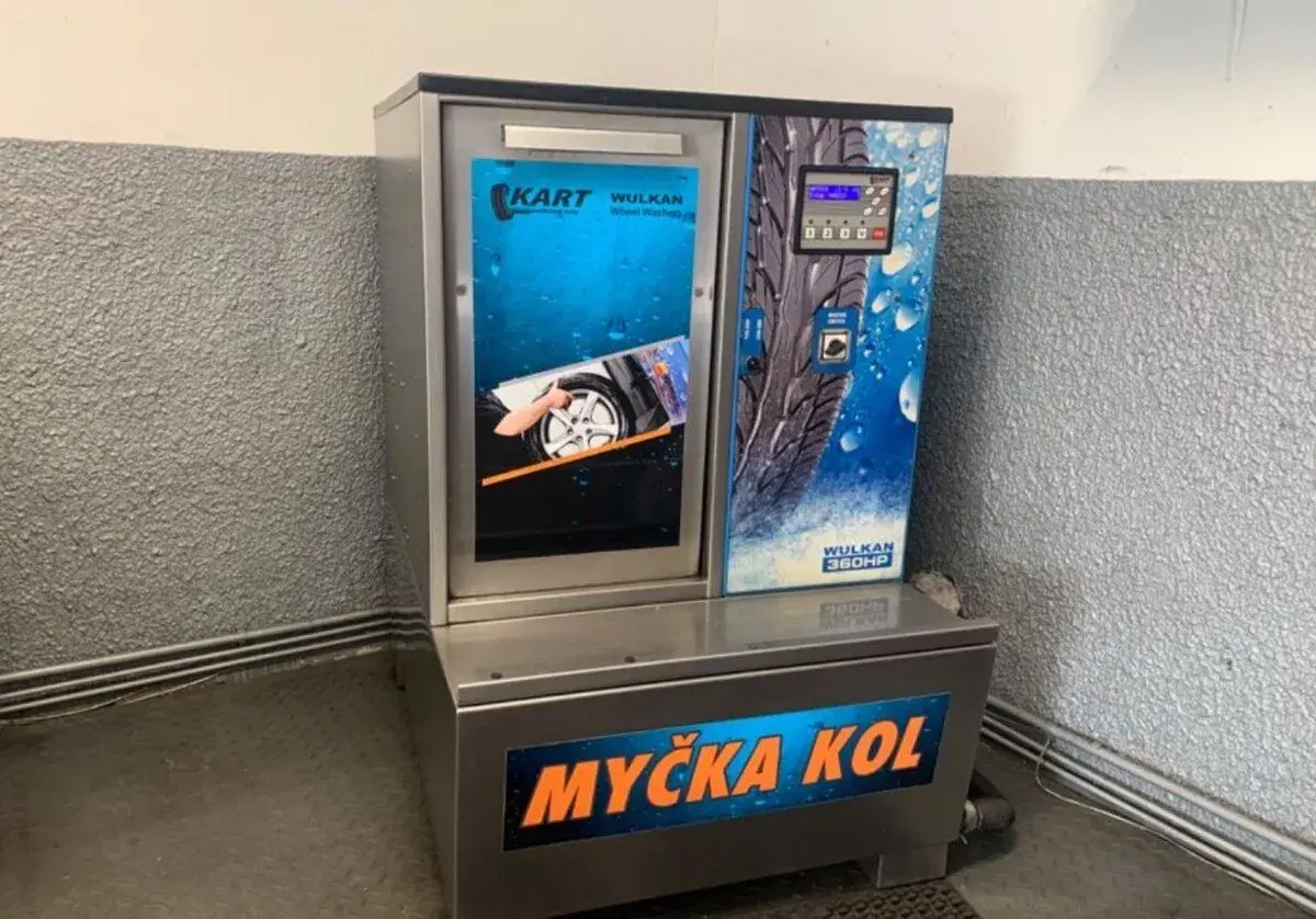 Myčka kol Wulkan - WULKAN 360HP s ohřevem vody