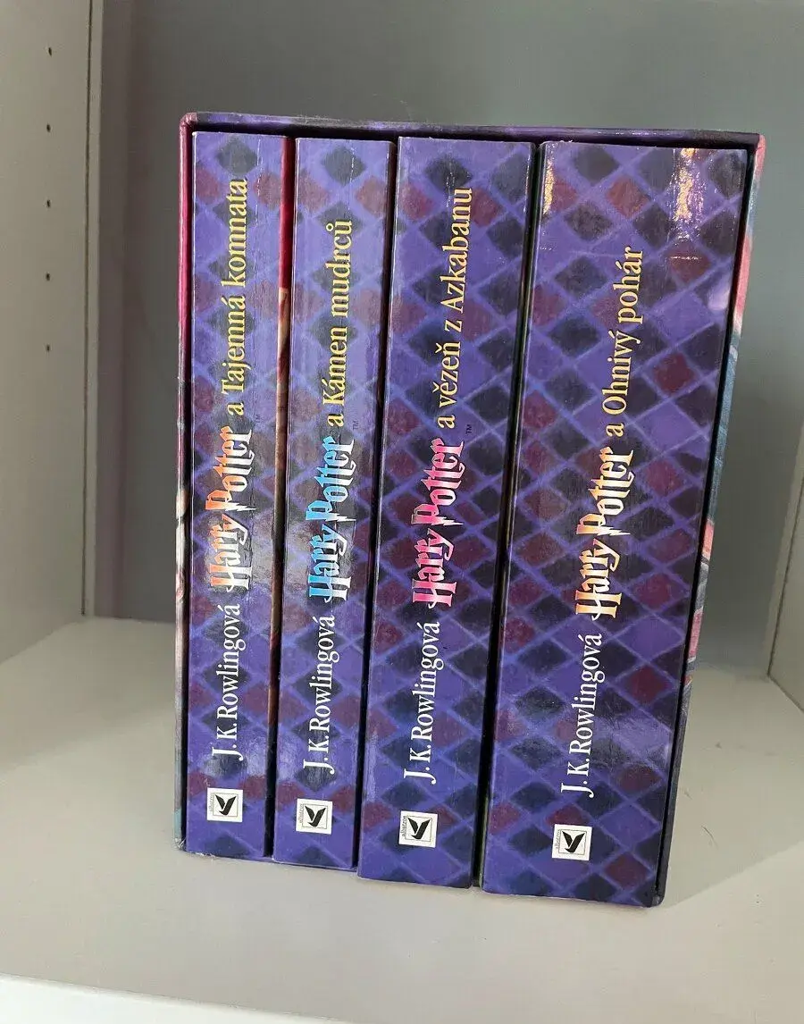 harry Potter kolekce 1-4. díl + další díly