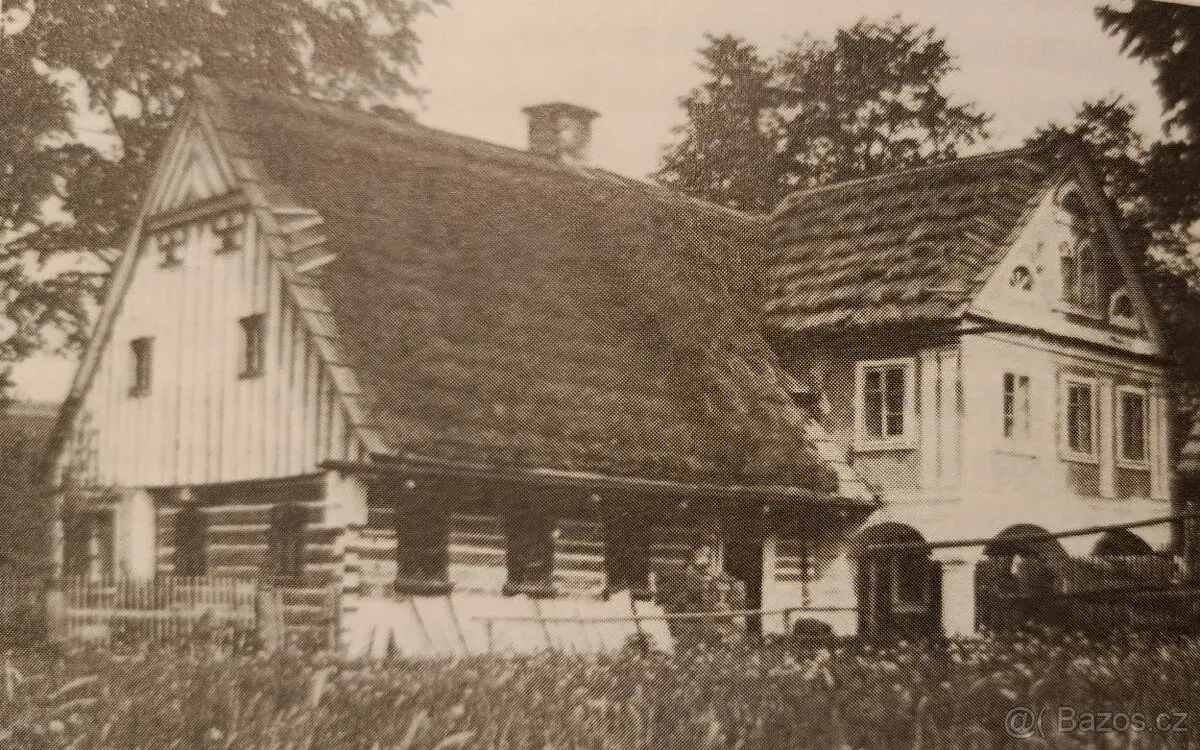 Kdysi Chalupa u potoka, její otisk s možnou stavbou kaple