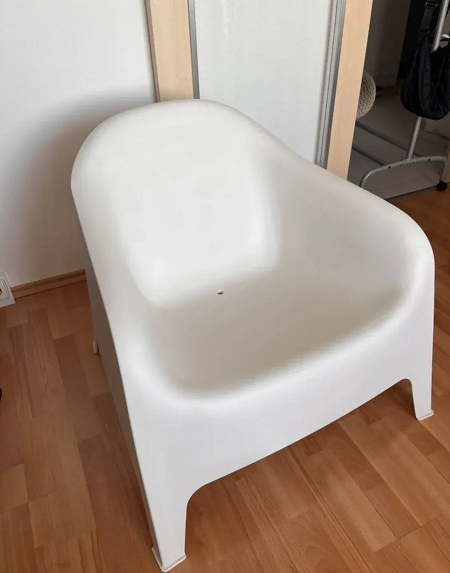Set 4x zahradní křeslo IKEA SKARPÖ – bílé (TOP stav)