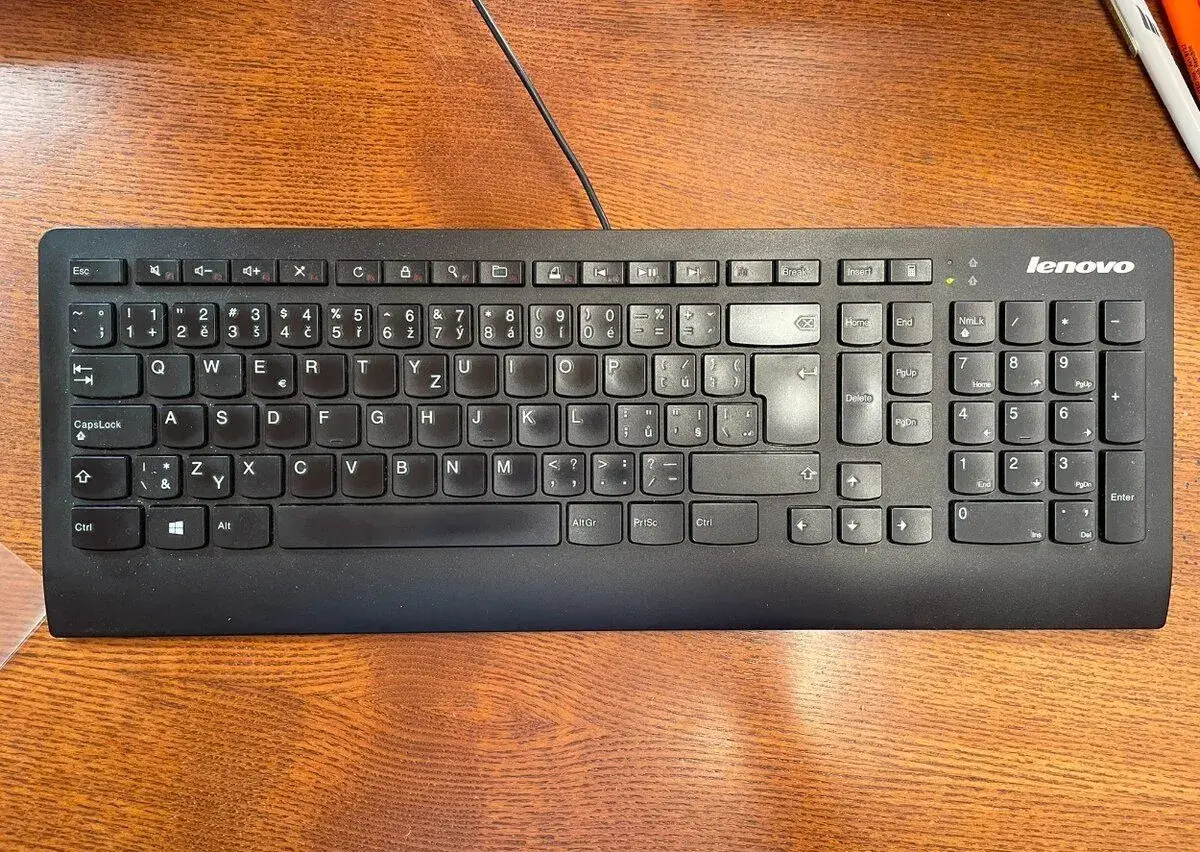 Klávesnici Lenovo KU-0989 – česká QWERTZ