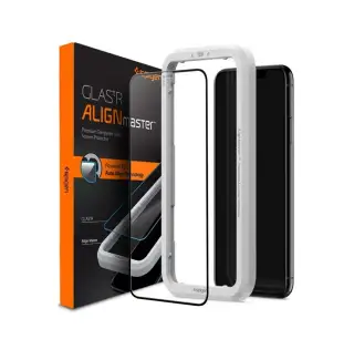 Spigen 3D tvrzené sklo Align FC Apple iPhone 11 Pro/XS/X