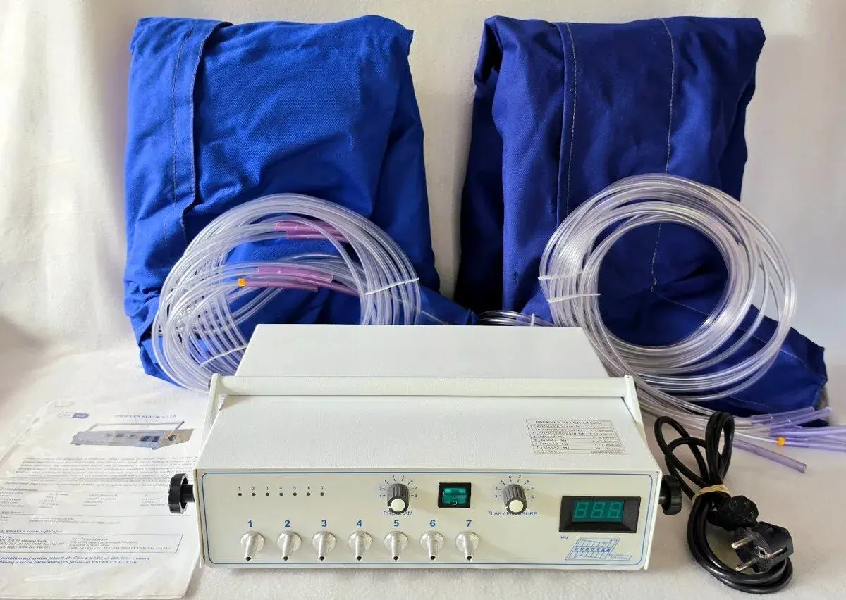 Lymfodrenážní přístroj EKO-VUK PNEUVEN BEVUK 4.7 LS/K + 2x n